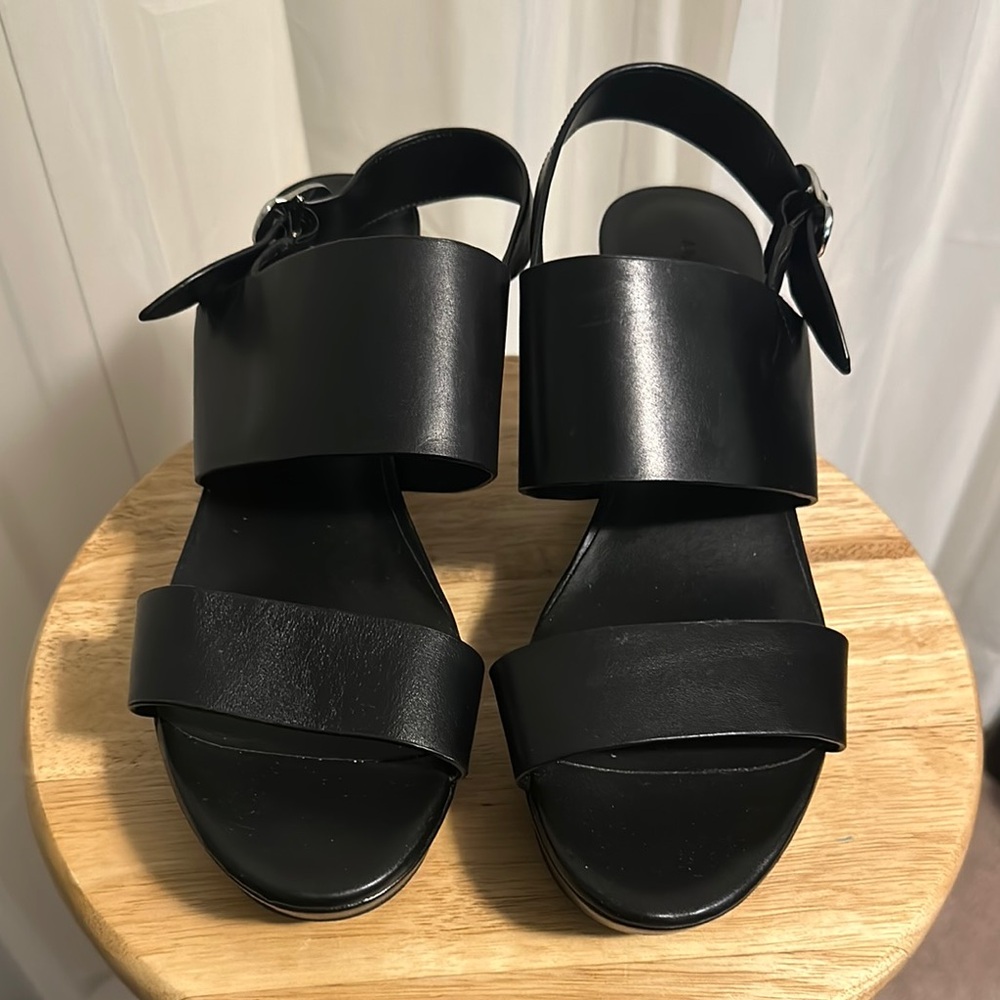 Aerosoles Black Women's Strap Sandals